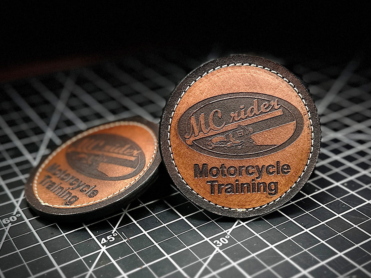 MCrider Leather Coaster