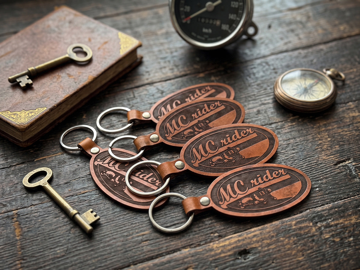 Leather Fob Keychain