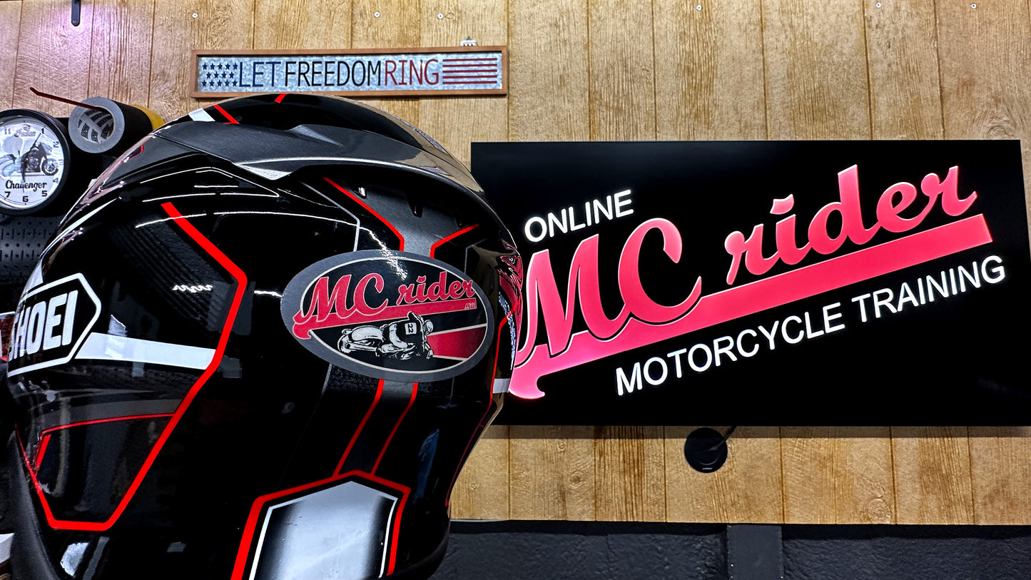 MCrider Reflective Decal