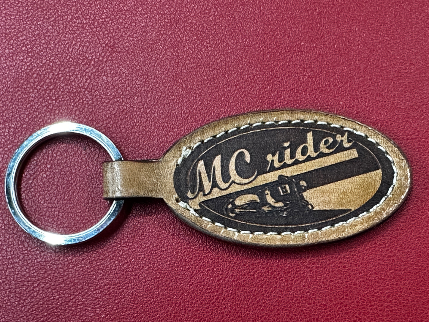 Leather Fob Keychain